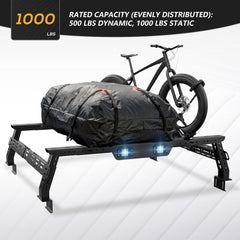 Adjustable 14.5"-17.3" High Truck Rack System | Yzona