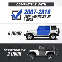Running Boards for 2018-2025 Jeep Wrangler JL JLU