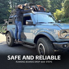 Running Boards for 2021-2025 Ford Bronco 4 Doors | Yzona