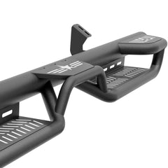 Three Raised Steps Running Boards for 2024 2025 Toyota Tacoma Double Cab & Crew Cab