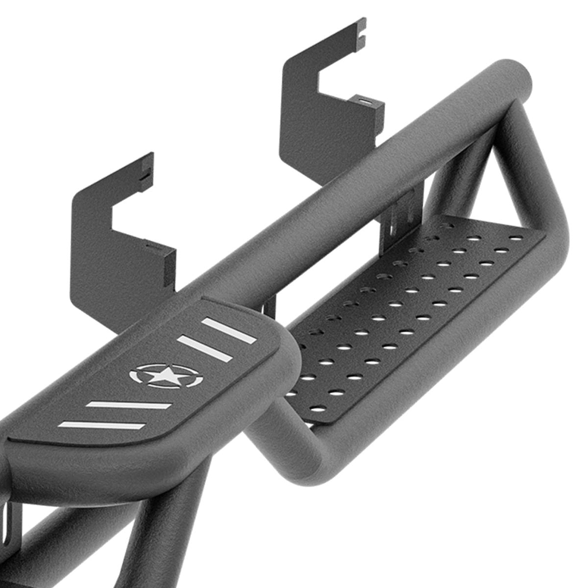 Yzona Truck Side Steps Running Boards Compatible with 2019-2025 Chevy Silverado & GMC Sierra 1500