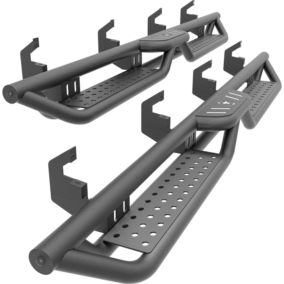 Yzona Truck Side Steps Running Boards Compatible with 2019-2025 Chevy Silverado & GMC Sierra 1500