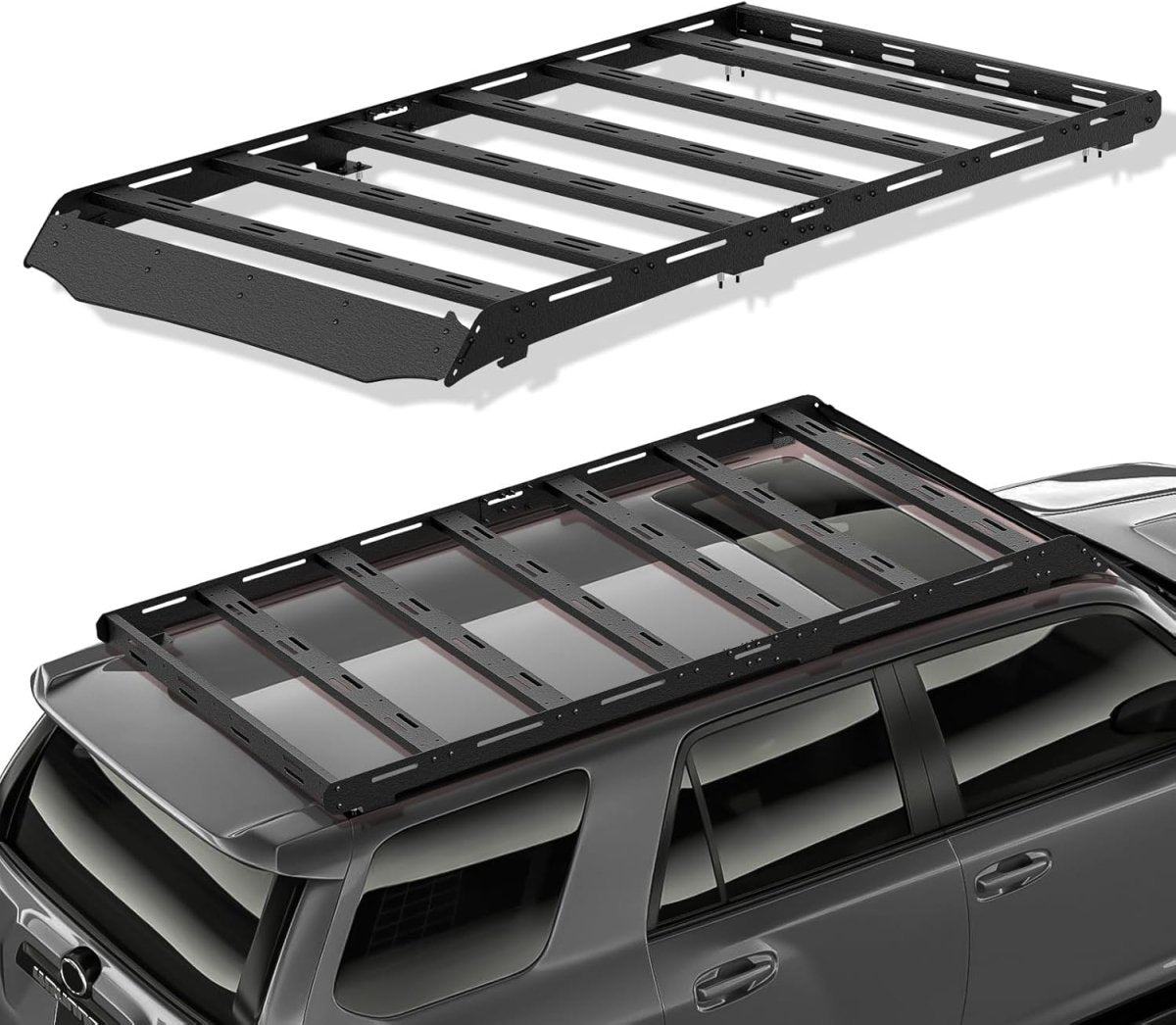 Full Size Luggage Roof Rack Cargo Basket for 2010-2024 Toyota 4Runner 5th Gen | Yzona