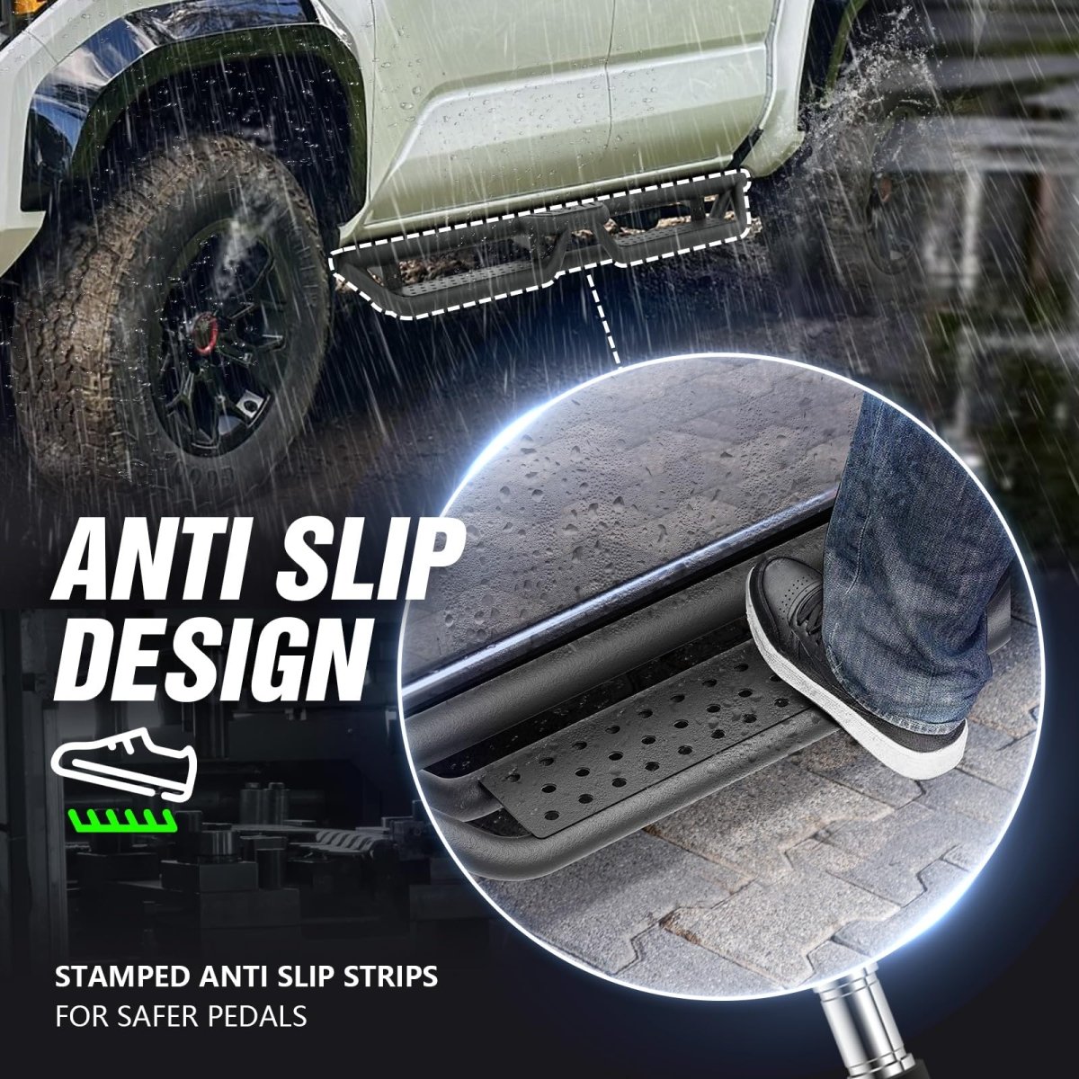 Side Steps for Trucks ​2024 Toyota Tacoma