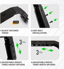 Pickup Truck Bed Cargo Racks for Toyota Tacoma(05-23) | Toyota Tundra(22-25) | Jeep Gladiator JT(20-25)| Yzona