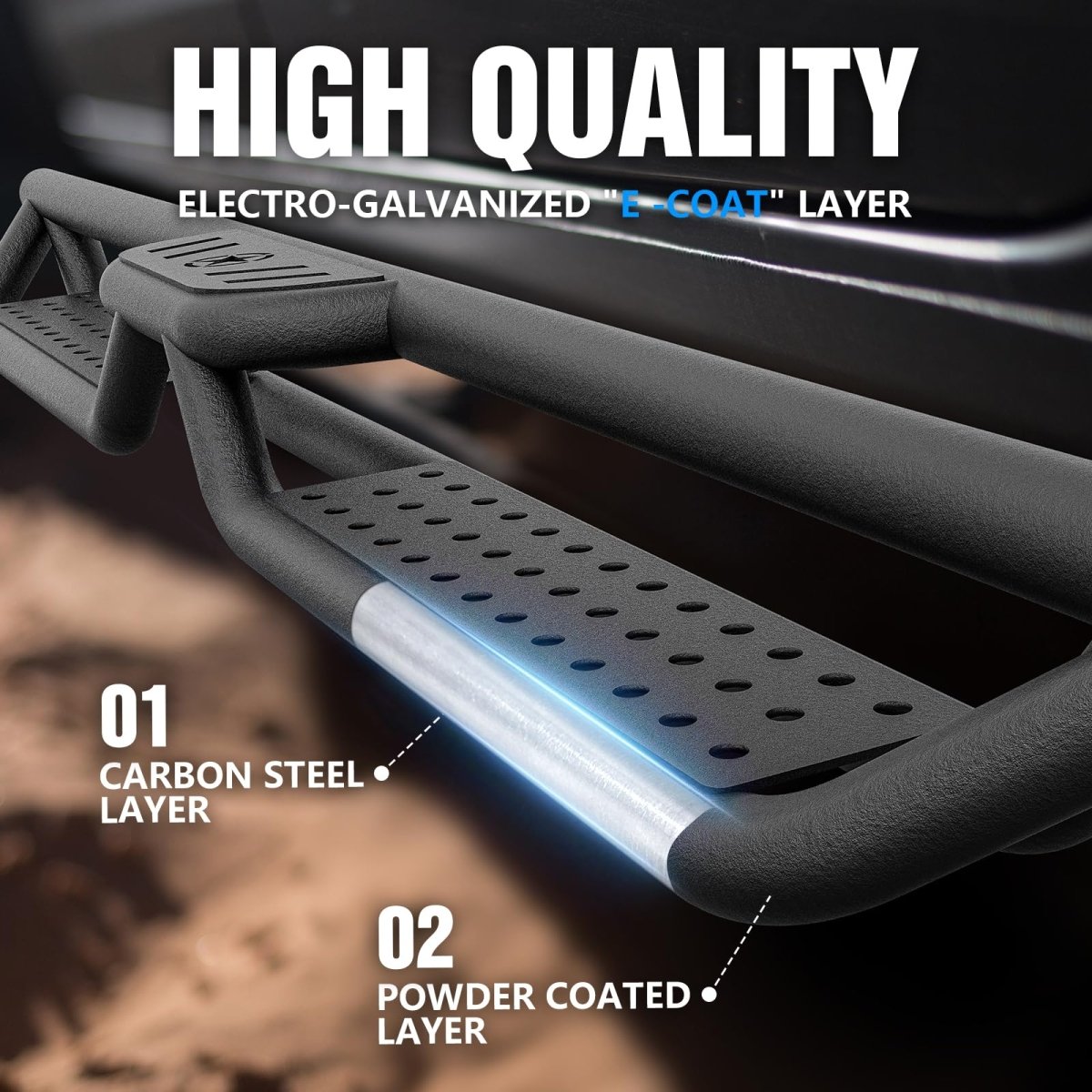 Loltruck Rock Slider for 2015-2025 Chevy Colorado & GMC Canyon