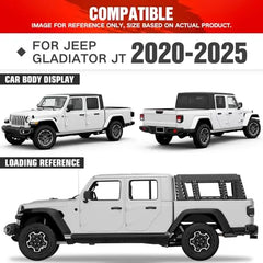 Pickup Truck Bed Rack Cab Full Height for Jeep Gladiator JT 2020-2025