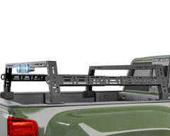 Adjustable 14.5"-17.3" High Truck Rack System with 2 Led Light for Silverado/Sierra/Ram/Ford F-Series/Tacoma/Tundra/Titan/Frontier/Canyon/Gladiator JT | Loltruck