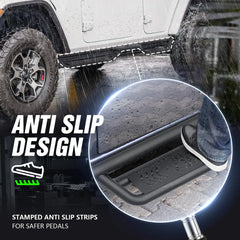 Running Boards for 2018-2025 Jeep Wrangler JL JLU