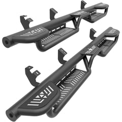 Three Raised Steps Running Boards for 2024 2025 Toyota Tacoma Double Cab & Crew Cab